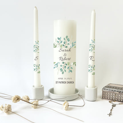 Wedding Olive Unity Candles