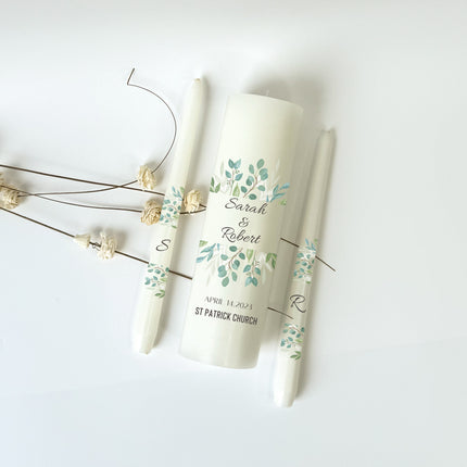 Wedding Olive Unity Candles