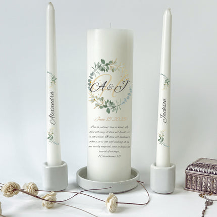 Wedding Zinnia Unity Candles