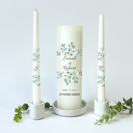 Wedding Olive Unity Candles