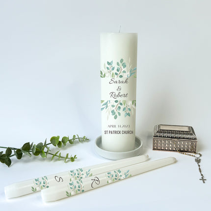 Wedding Olive Unity Candles