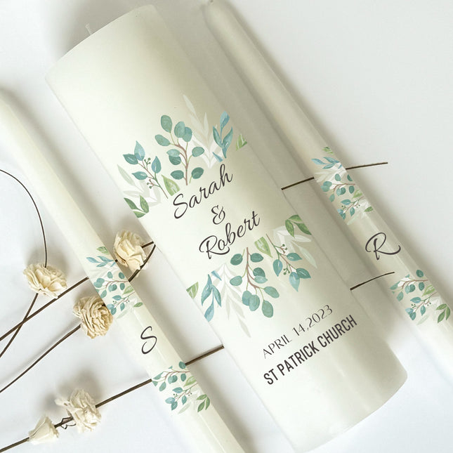 Wedding Olive Unity Candles