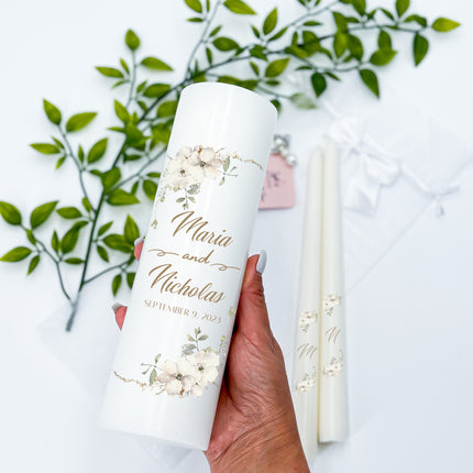 Wedding Jasmine Unity Candles