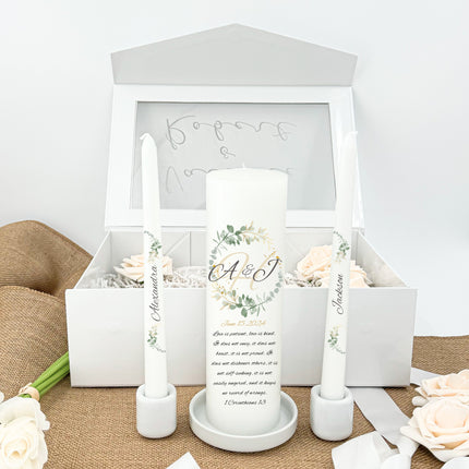 Wedding Gift Box Zinnia Unity Candle