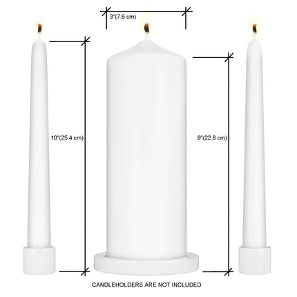 Wedding Simple Verte Unity Candles