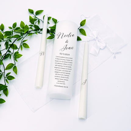 Wedding Simple Unity Candles